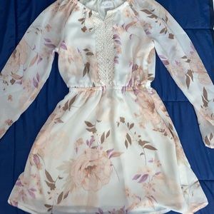 Children’s Place Beige and Pink Dress